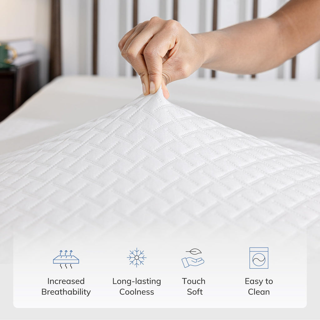 Full Size 5 Inch Green Tea Memory Foam Mattress Q7396