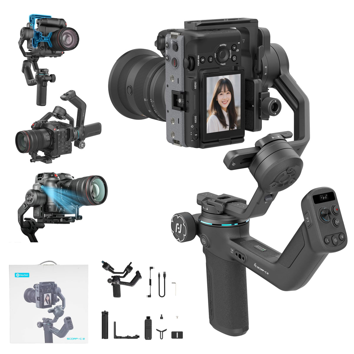 Camera Gimbal Stabilizer C458