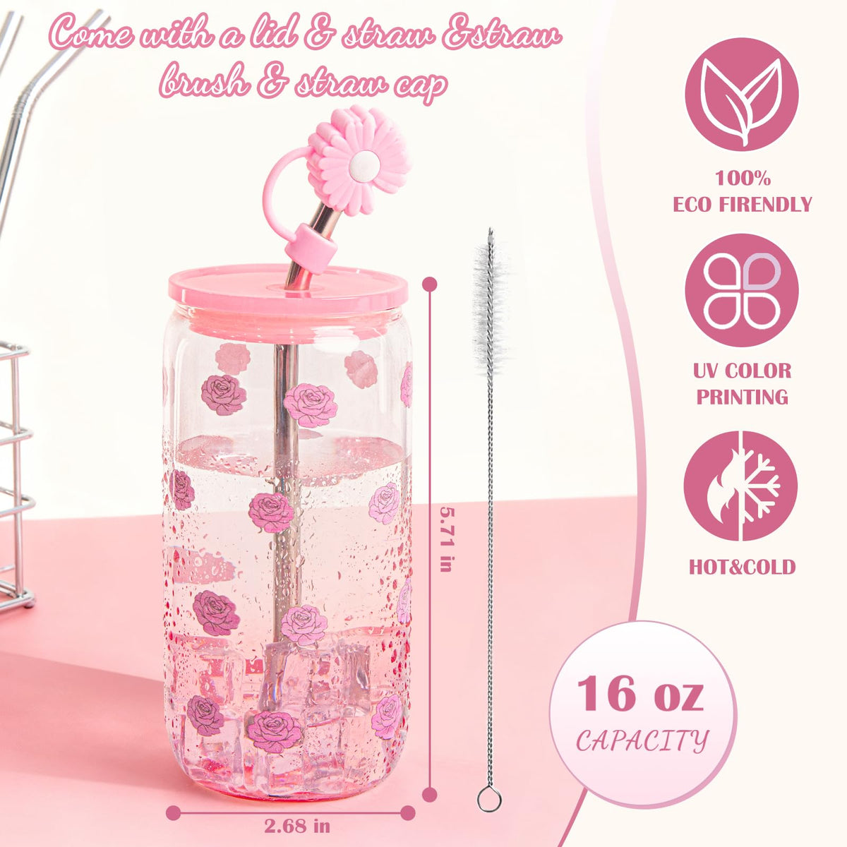 Pink Gift Basket U877