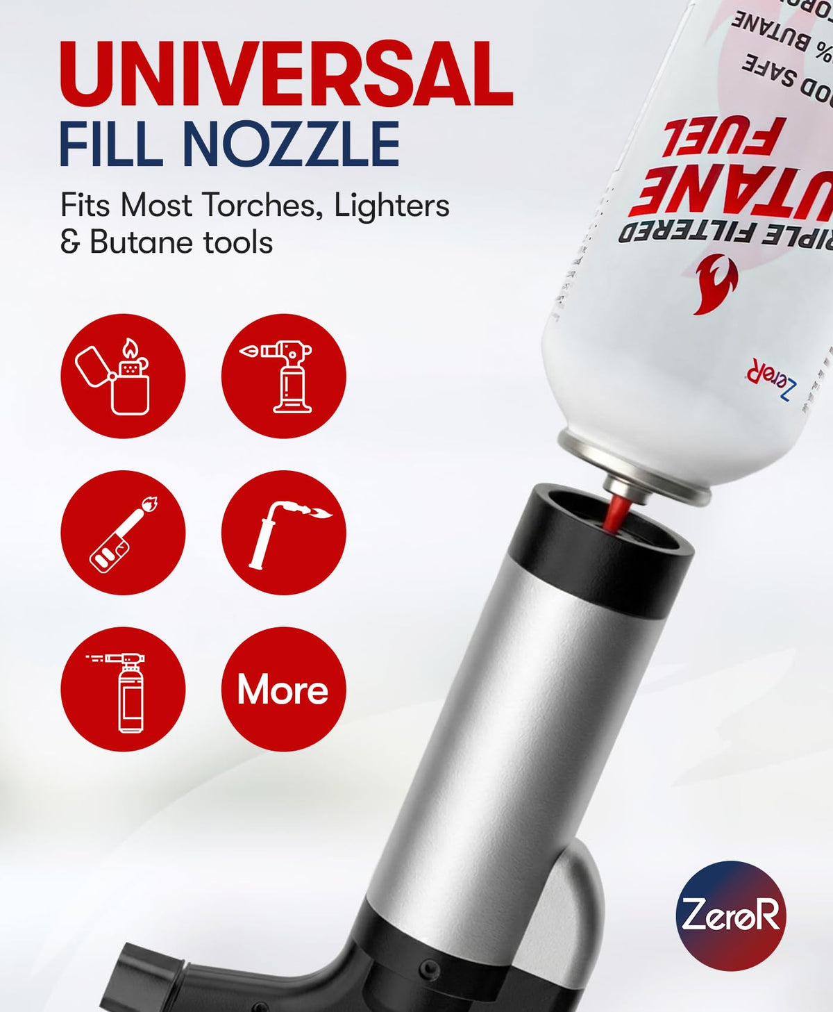 Butane Fuel Refill 10.67 fl oz 12 Cans U8854
