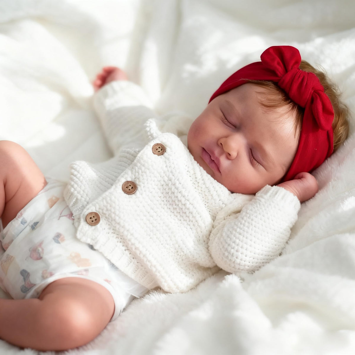 20 Inch Full Body Reborn Baby Doll Girl W450657