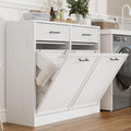 Double Tilt Out Laundry Hamper Cabinet U531