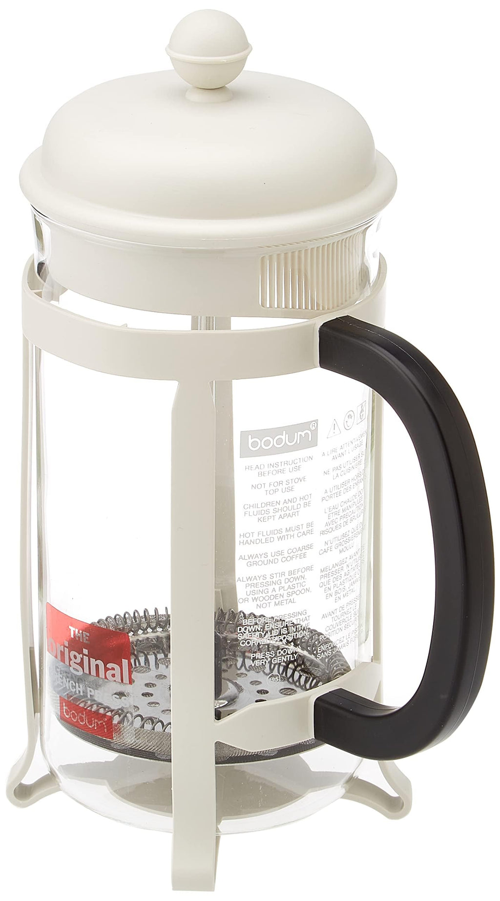 34oz Borosilicate Glass French Press Coffee Maker D1626