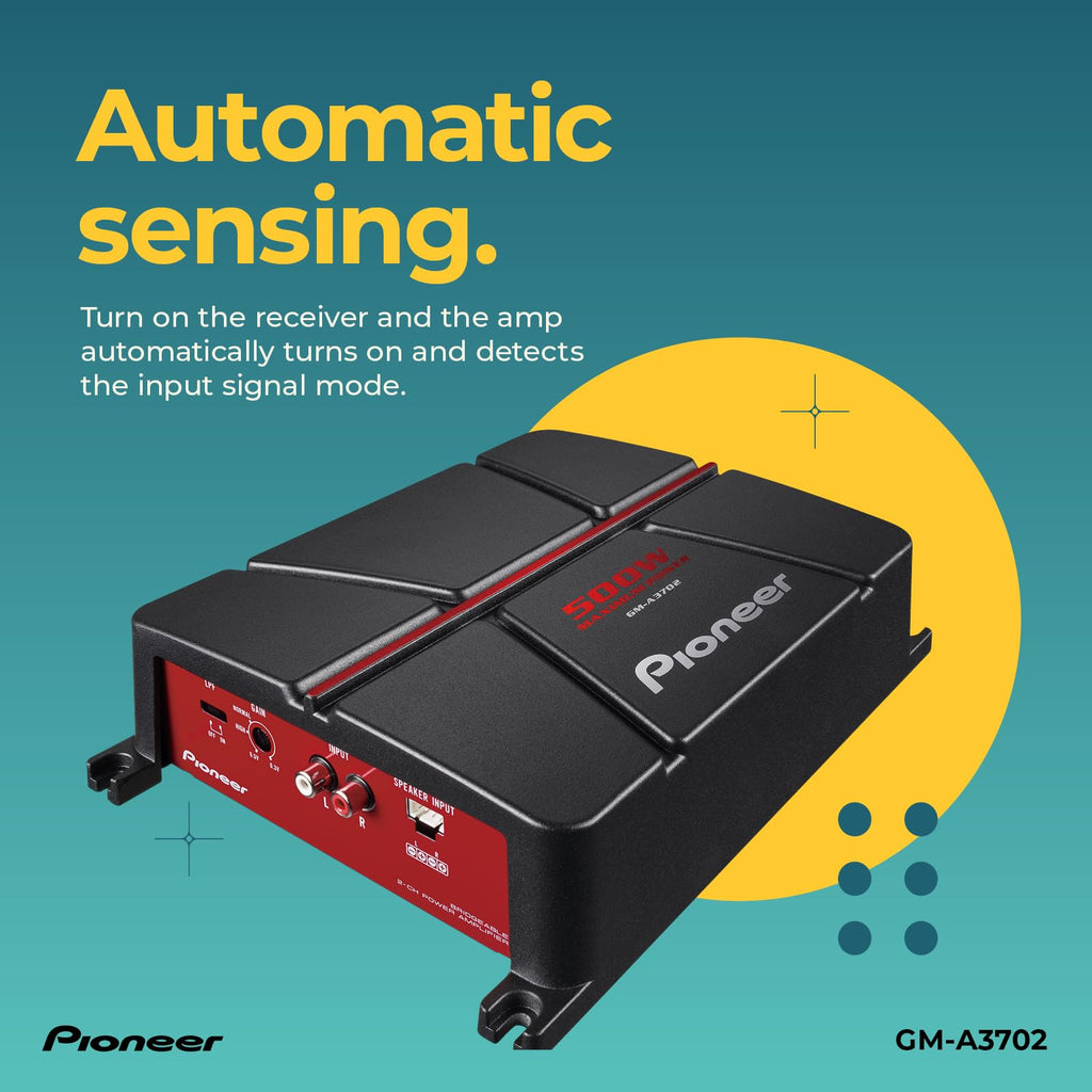 500W Max Class AB 2-Channel Car Amplifier Q261