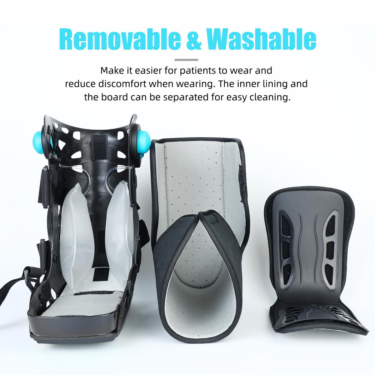 Inflatable Walker Fracture Boot Medical Short Air Cam Walker Brace Small N7508
