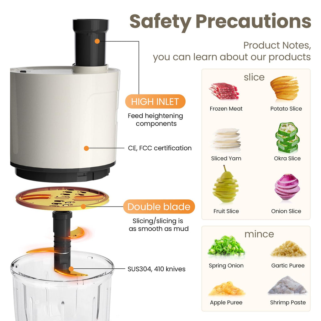 4-in-1 Waterproof Cordless Electric Vegetable Slicer Set E3336