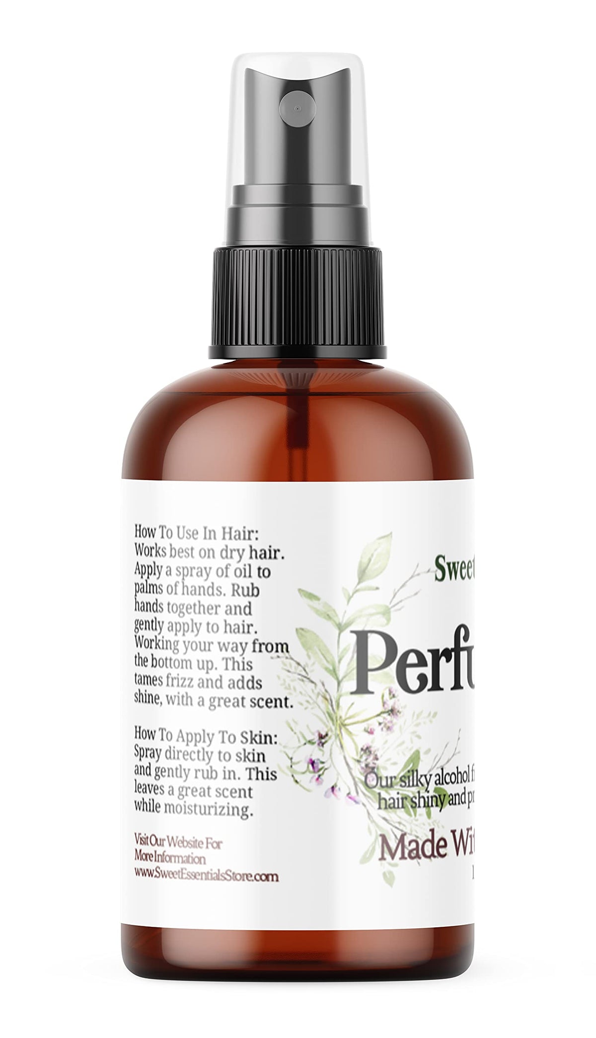 Vanilla Fragrance Oil Hair & Body Spray 4oz F45300
