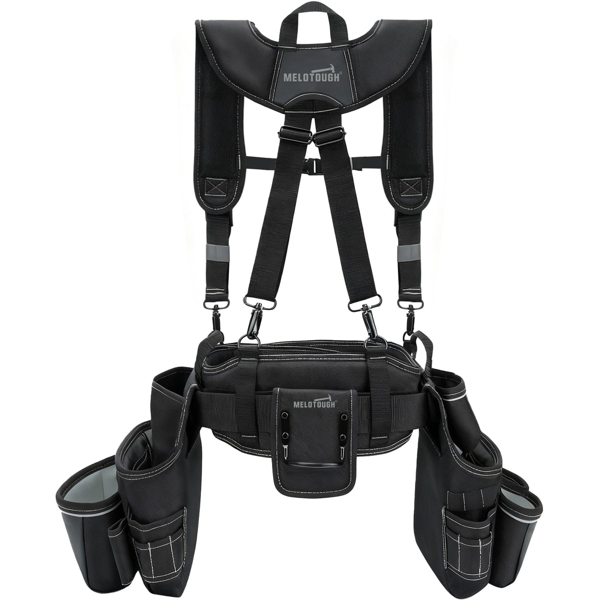 Carpenters Tool Belt with Suspenders 27 Pockets K987