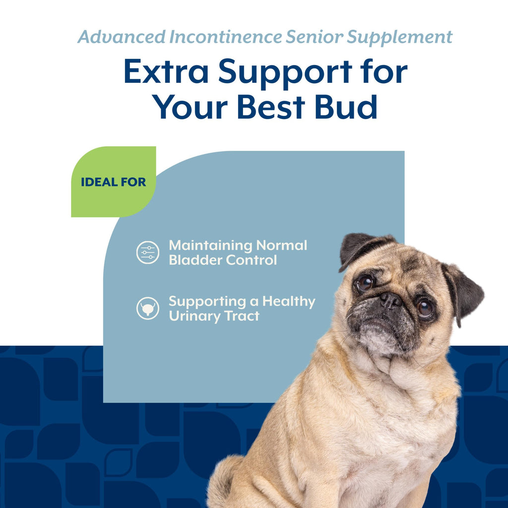 Senior Incontinence Dog Supplement 120 Ct W1732