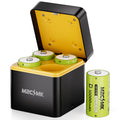 4 Pack 10000mAh Rechargeable NiMH D Cell Batteries with Charger M147382