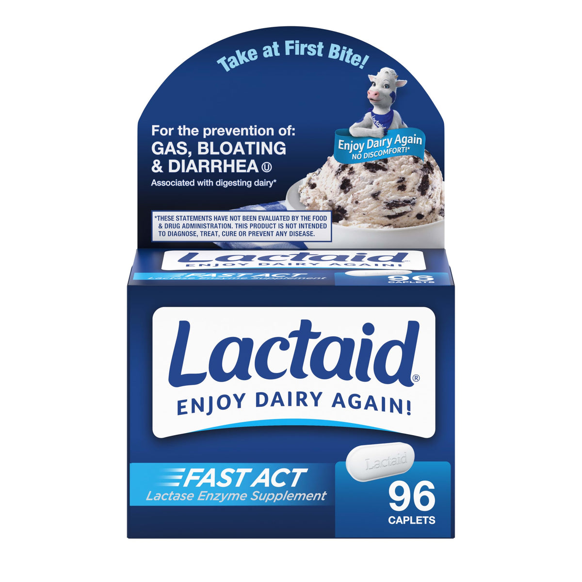Lactase Enzyme Caplets 96 Ct V151245