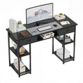 48 Inch Desk with Fabric Drawers D914592