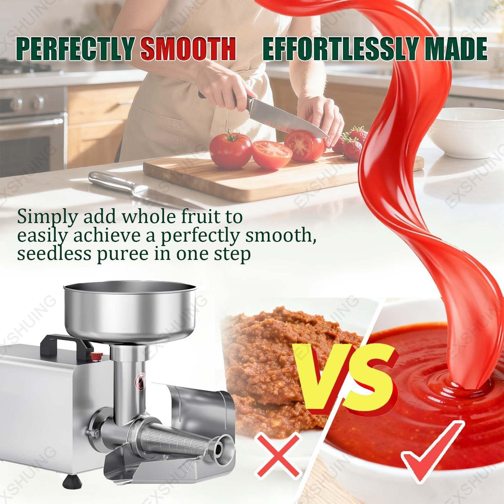 450w Electric Tomato Strainer With Automatic Pulp Separator I370