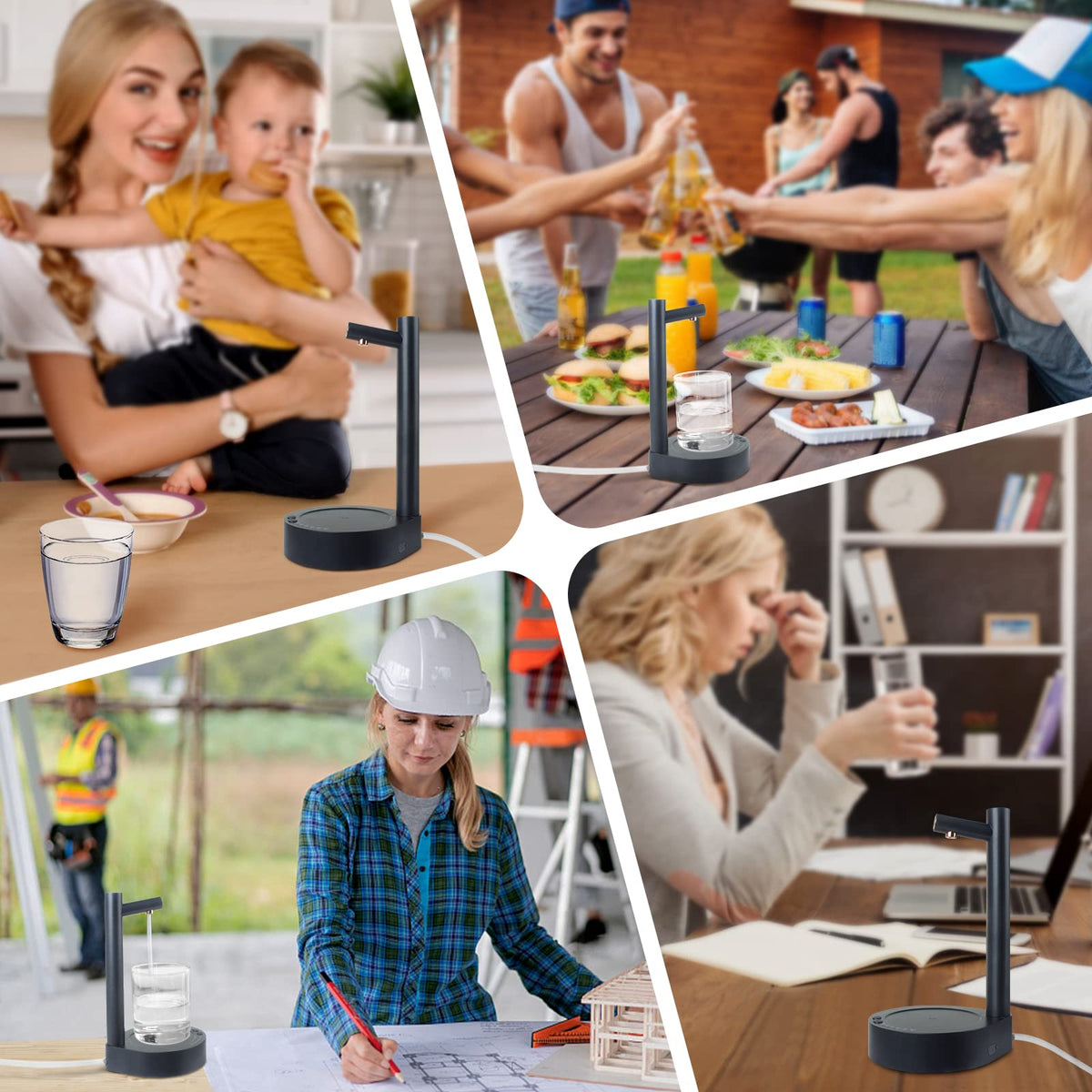 Portable Electric Water Bottle Dispenser S629232