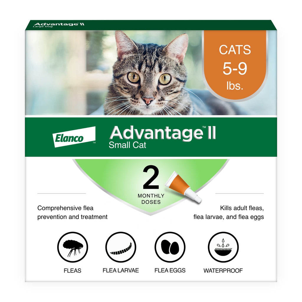 Advantage II Small Cat Topical Flea Treatment & Prevention, 2ct K9665