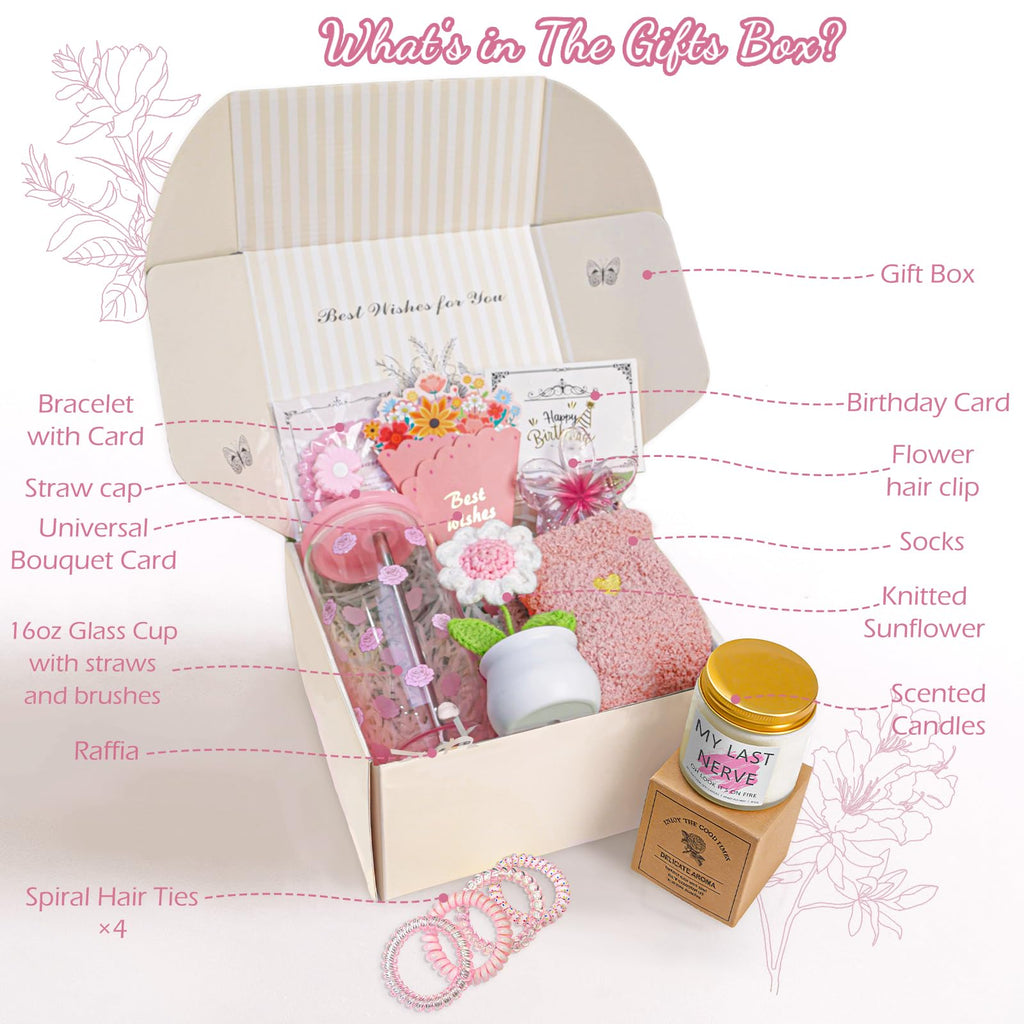 Pink Gift Basket U877