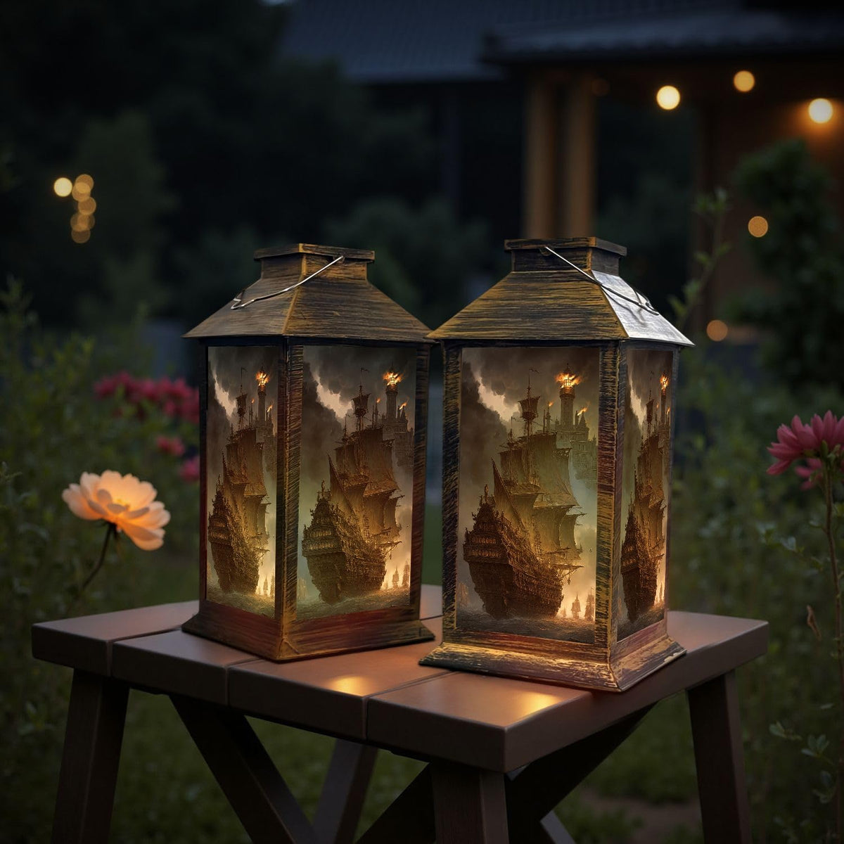 Waterproof Solar Powered Hanging Lantern V765999