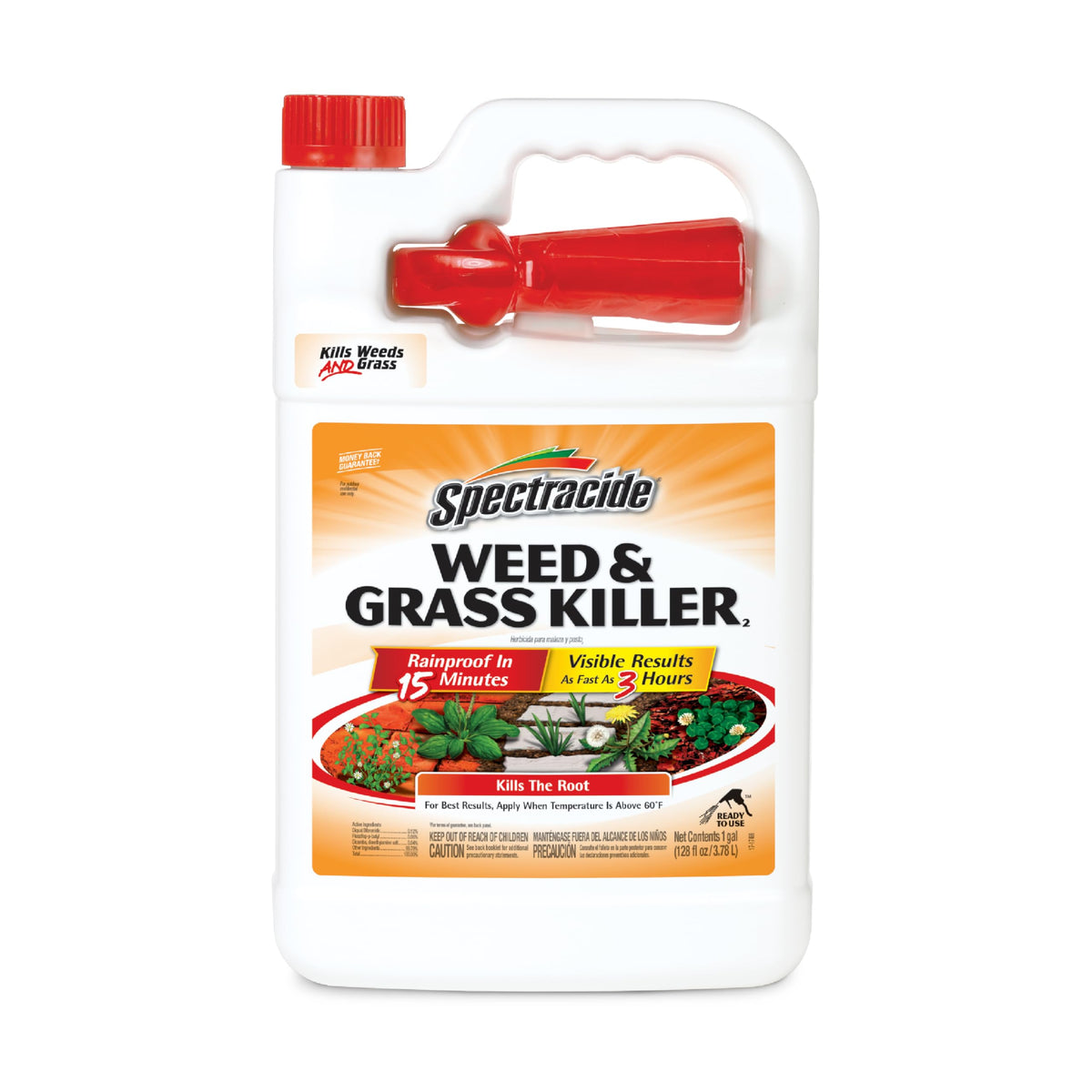 Weed & Grass Killer Ready-to-Use Spray, 1.33 Gal L2439