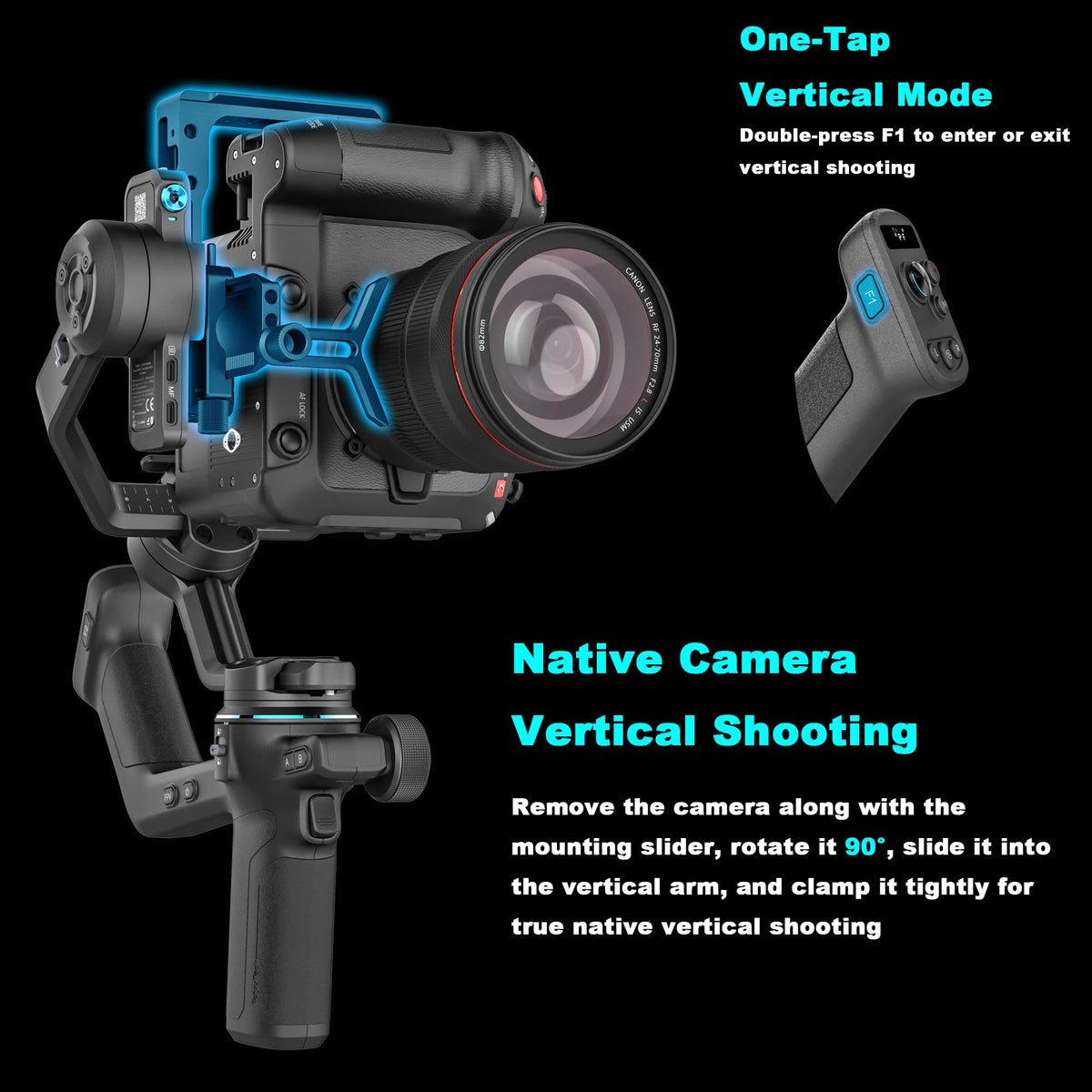Camera Gimbal Stabilizer C458