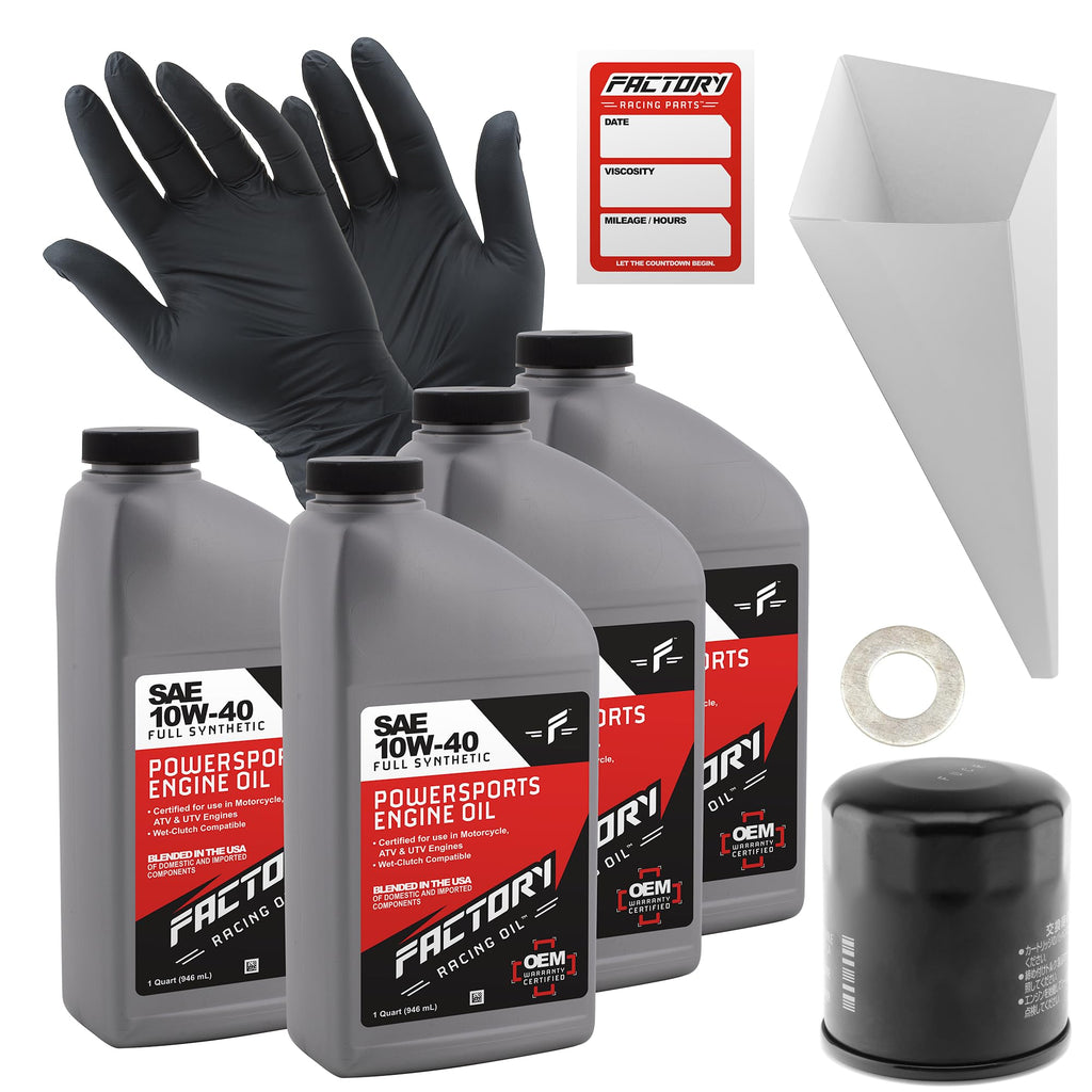 Oil Change Kit for Kawasaki Motorcycles G7747