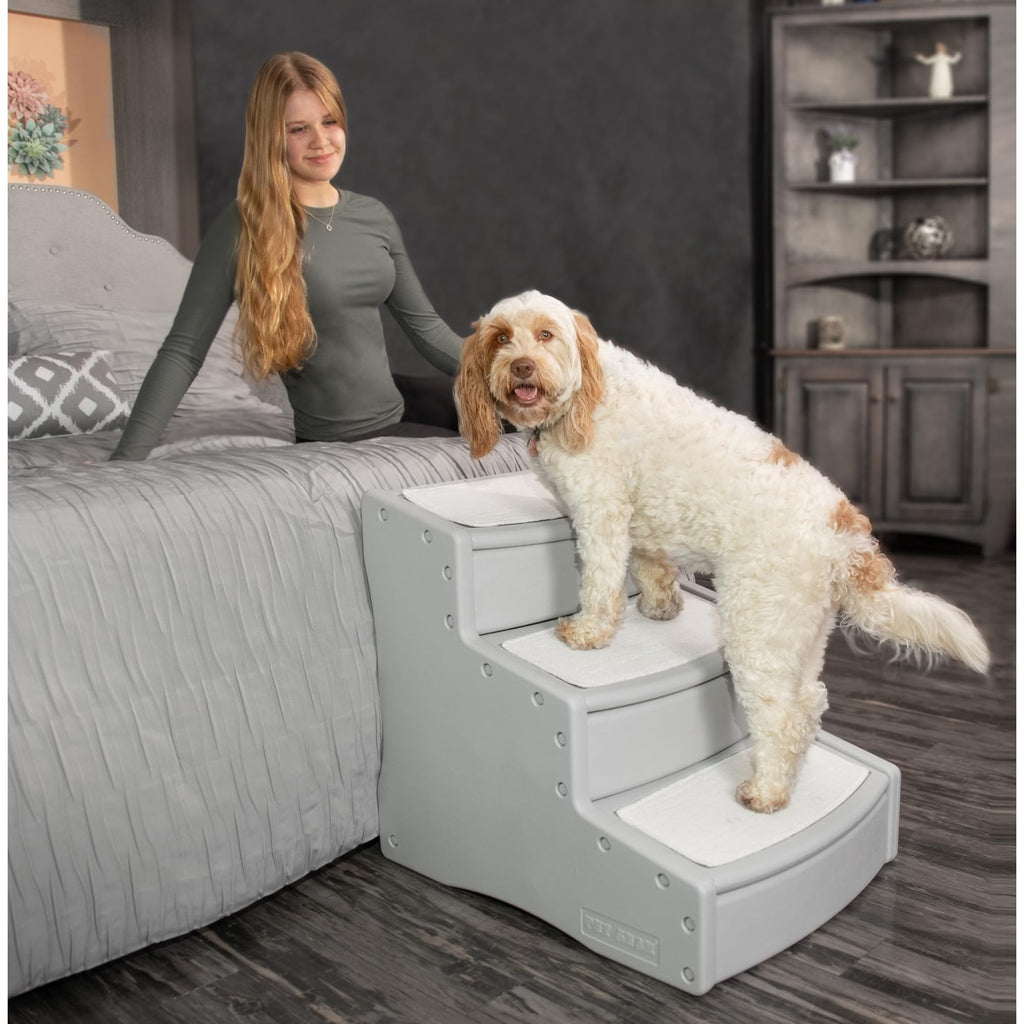 Extra Wide Pet Stairs Y66082