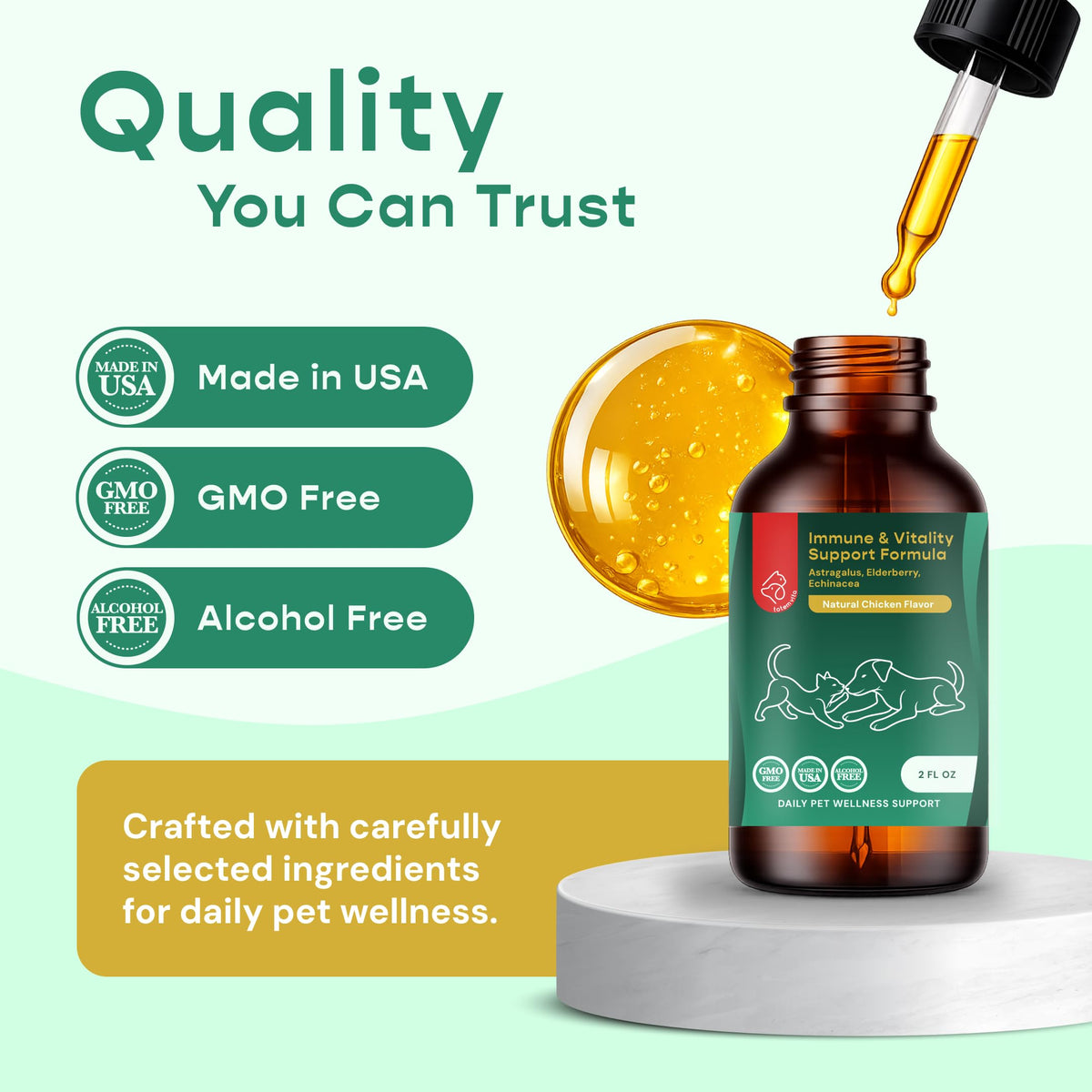 Liquid Immune Support for Dogs & Cats 2 fl oz C56962