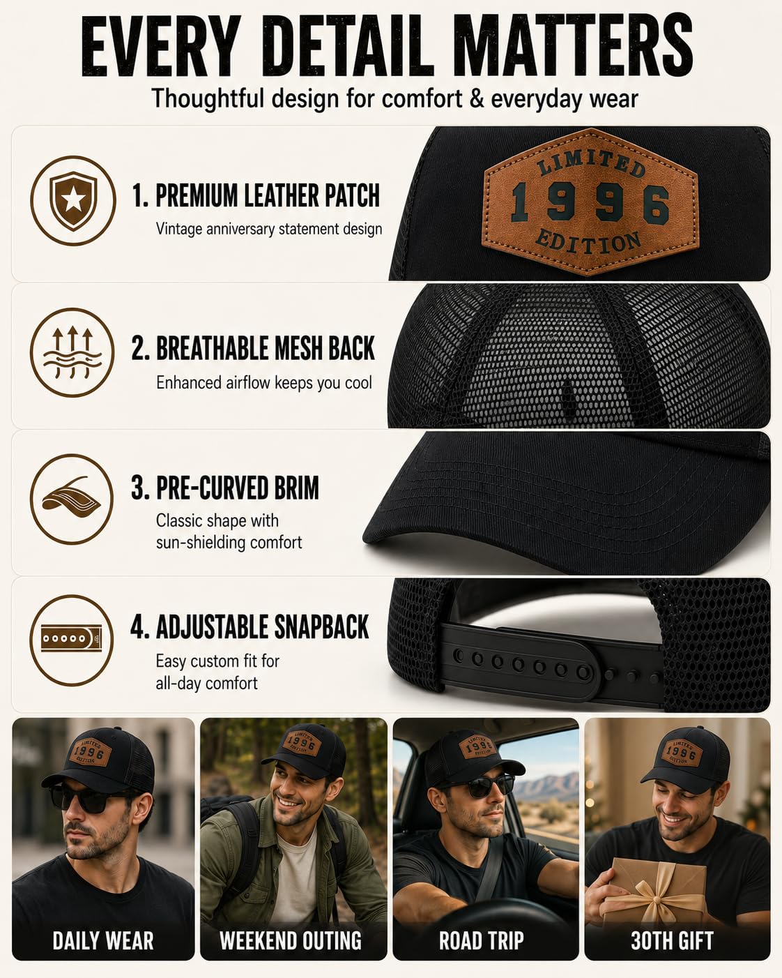 Vintage Mesh Trucker Hat U1566