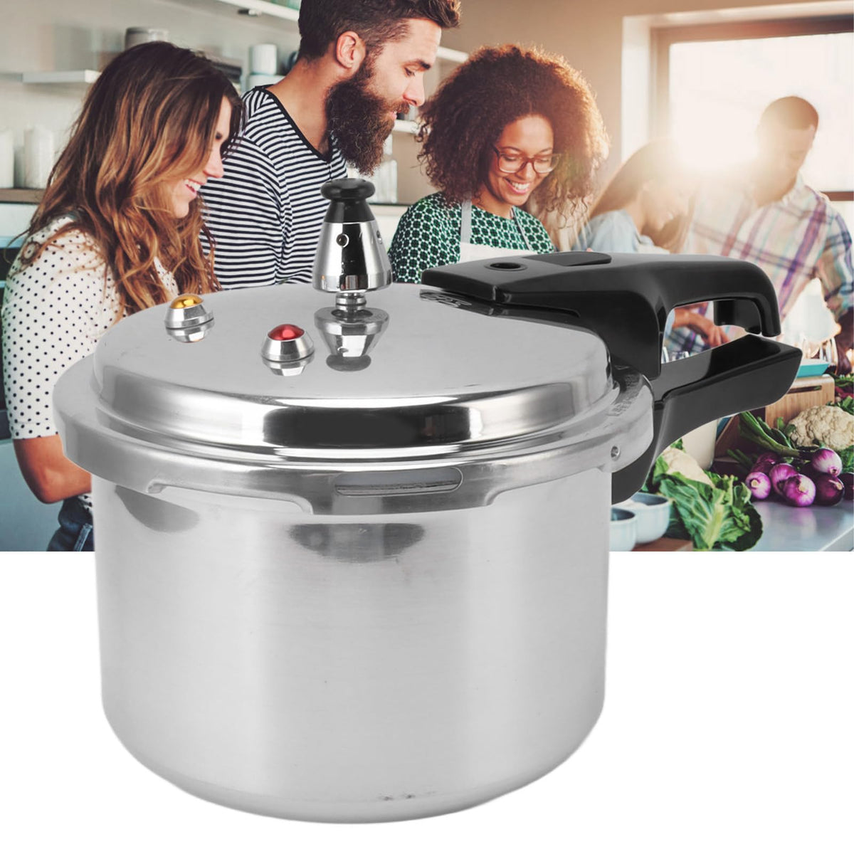 3 Liter Aluminum Alloy Pressure Cooker Y432001