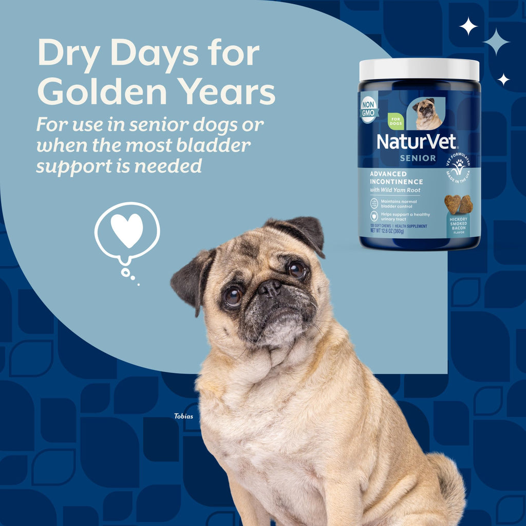 Senior Incontinence Dog Supplement 120 Ct W1732