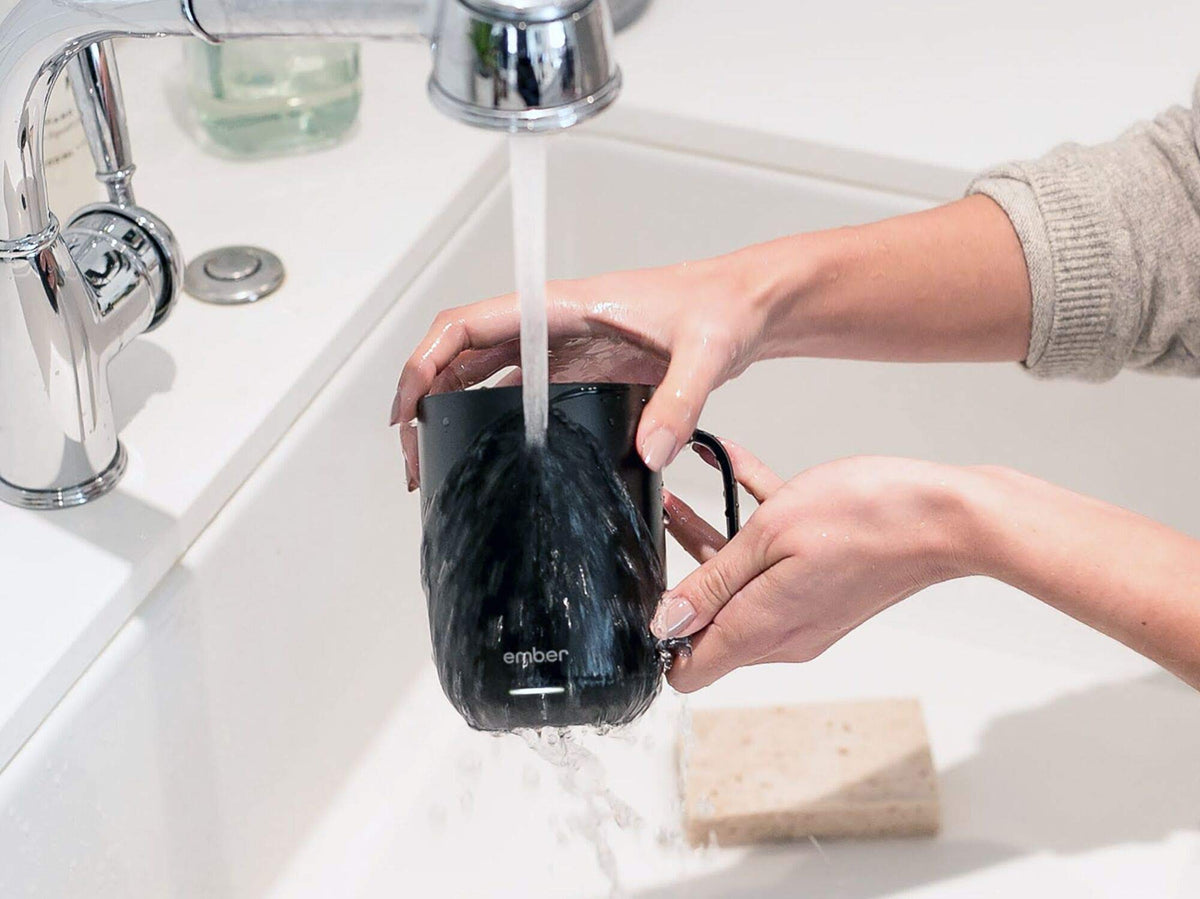 10 oz Temperature Control Smart Mug with Milk Frother N83139