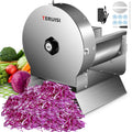 Electric Vegetable Slicer, Stainless Steel 2 IN 1 Manual & Electric Food Slicer I569664