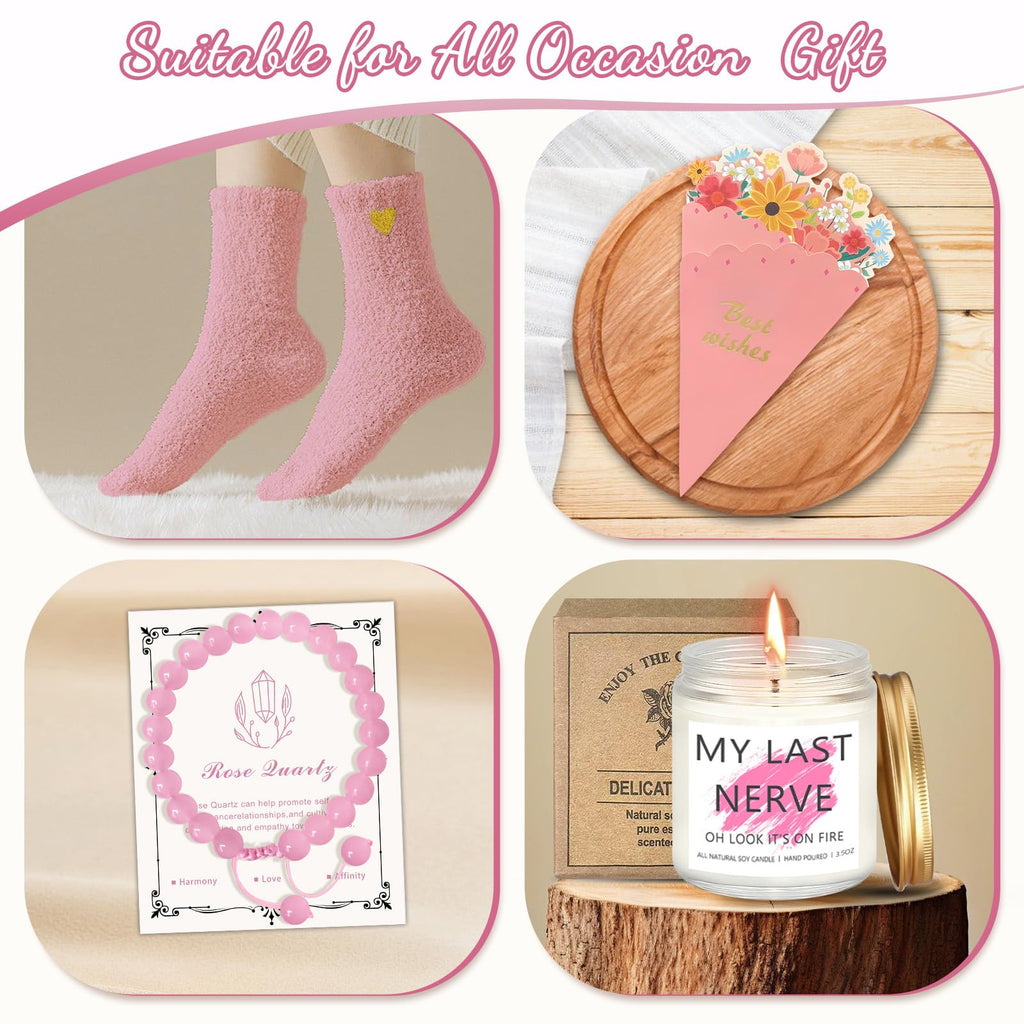 Pink Gift Basket U877