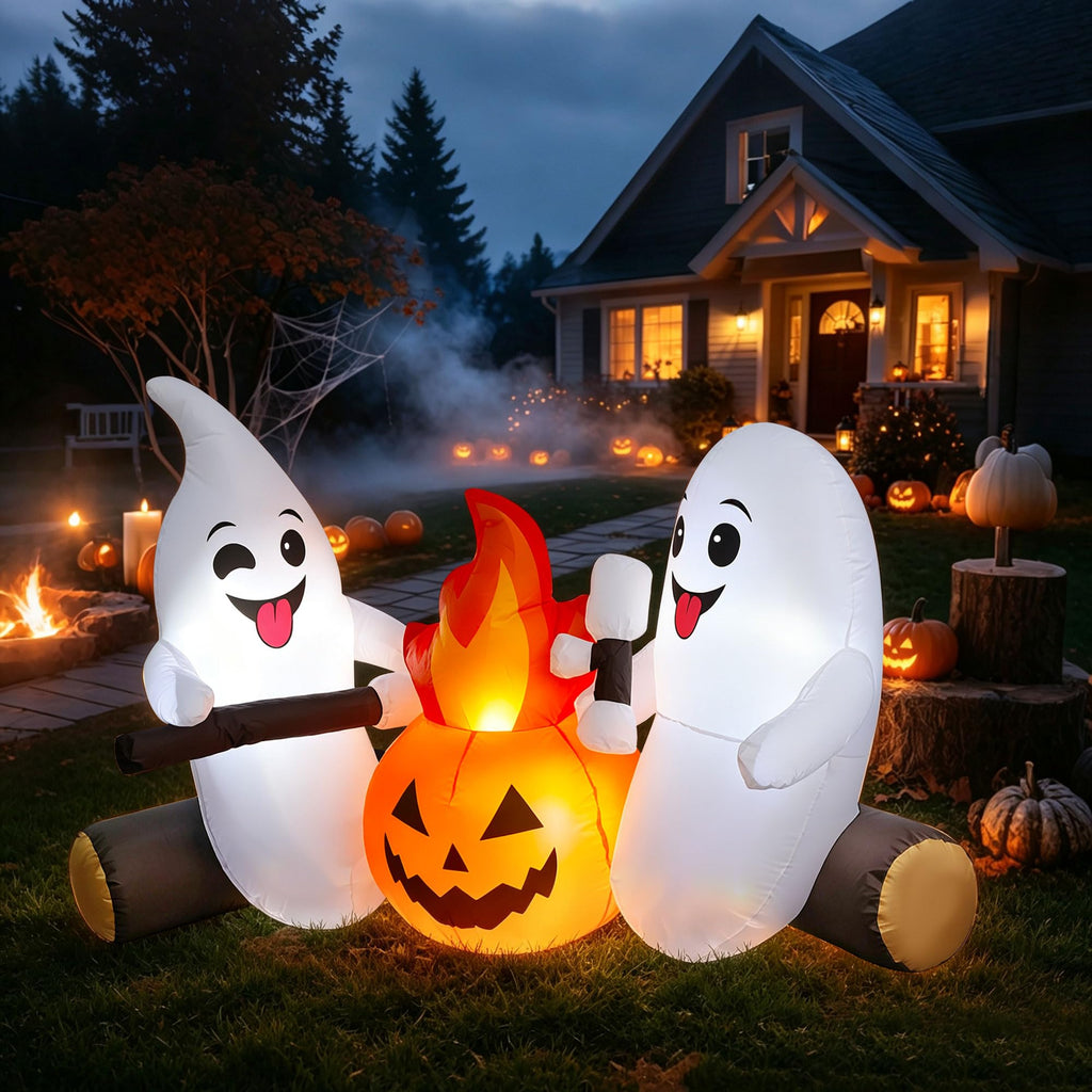 6FT Halloween Inflatable Ghost C9455