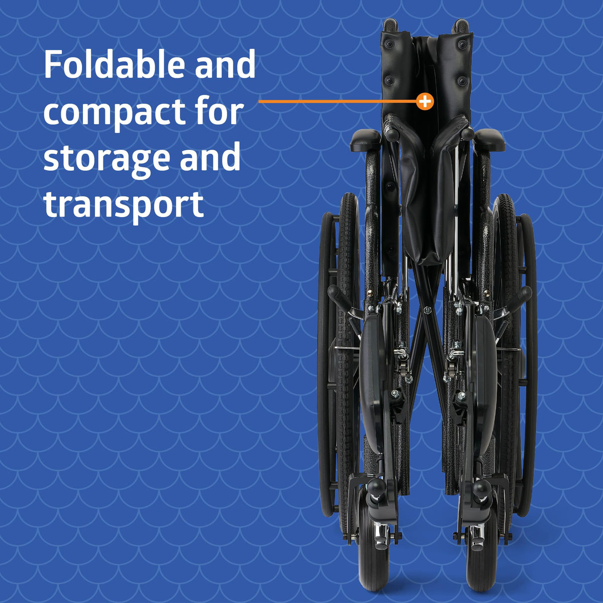 Extra-Wide Bariatric Wheelchair with 22" Wide Seat B795