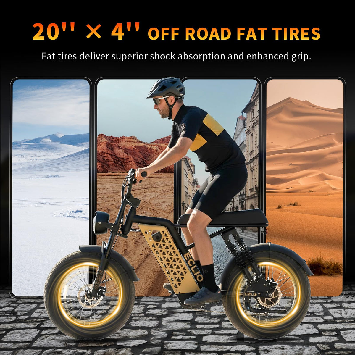 Peak 1200W 20MPH 48V 13Ah Electric Bike J96540
