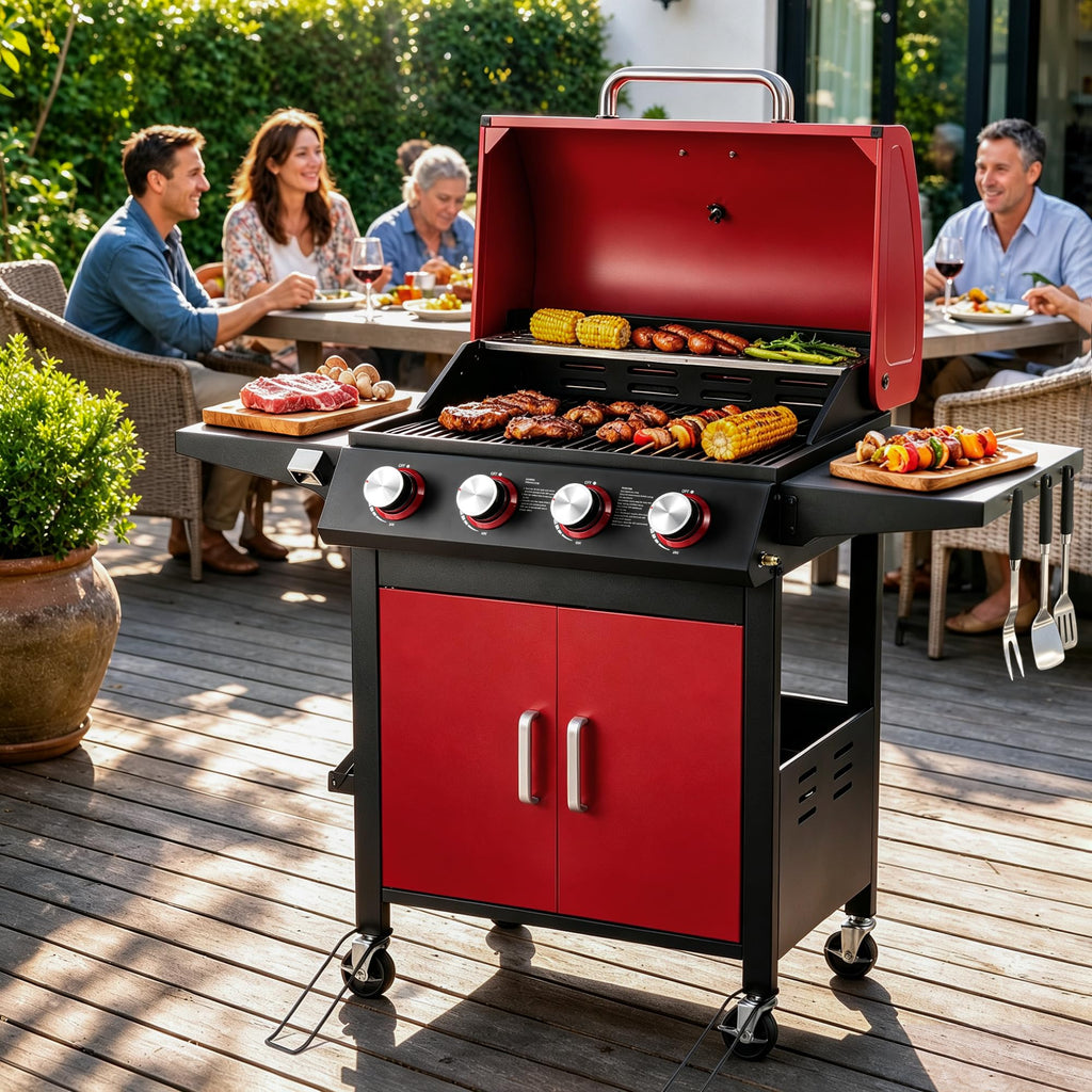 4-Burner Propane Gas Grill W179971