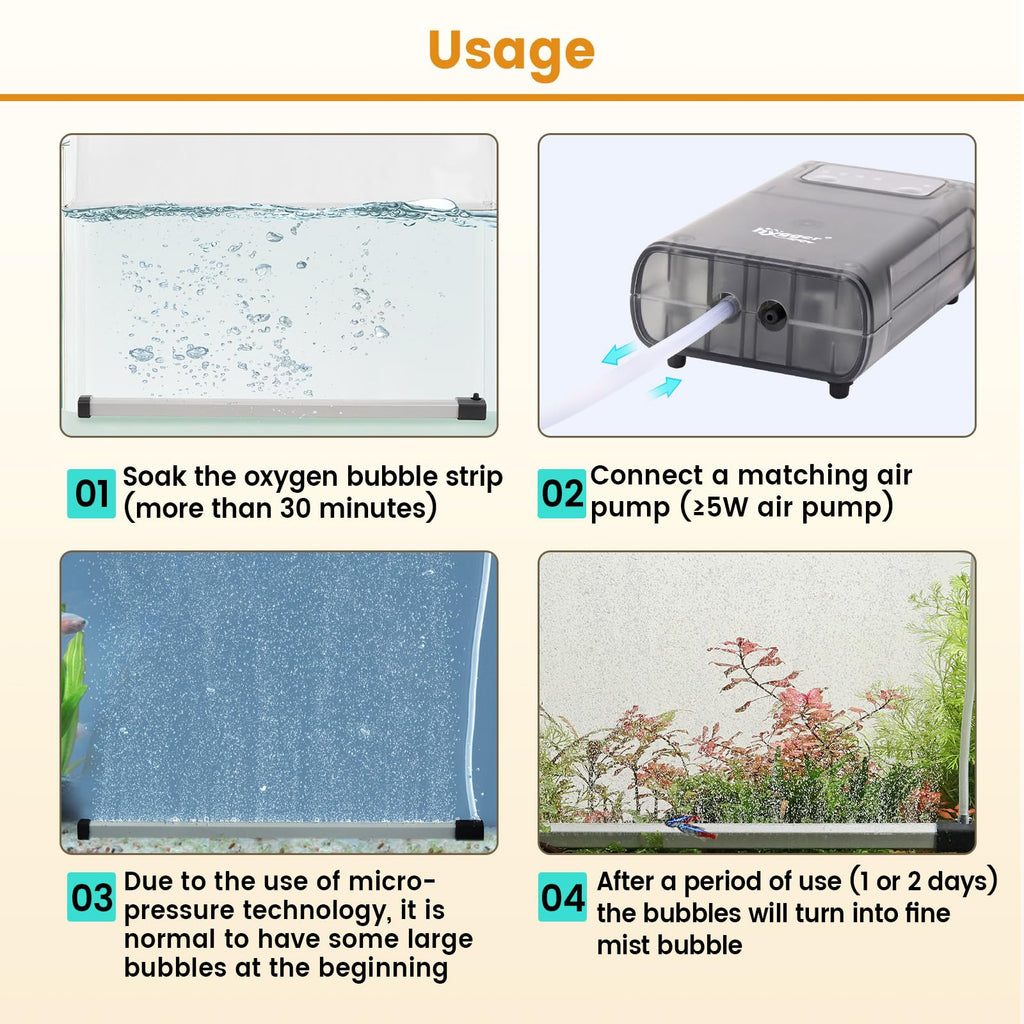 Aquarium Bubble Strip Air Stone Kit N2308