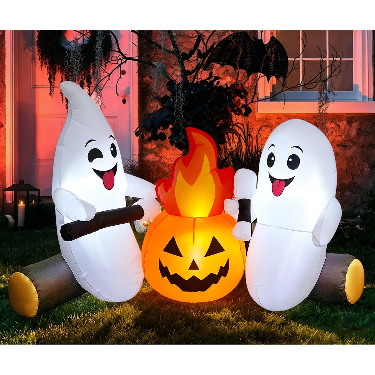 6FT Halloween Inflatable Ghost C9455