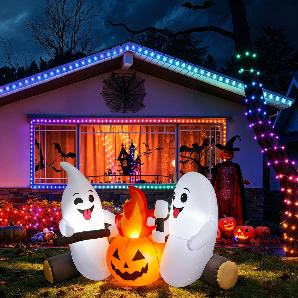 6FT Halloween Inflatable Ghost C9455