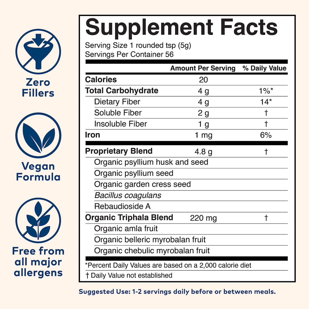 Psyllium Husk Powder 10 Oz H611882