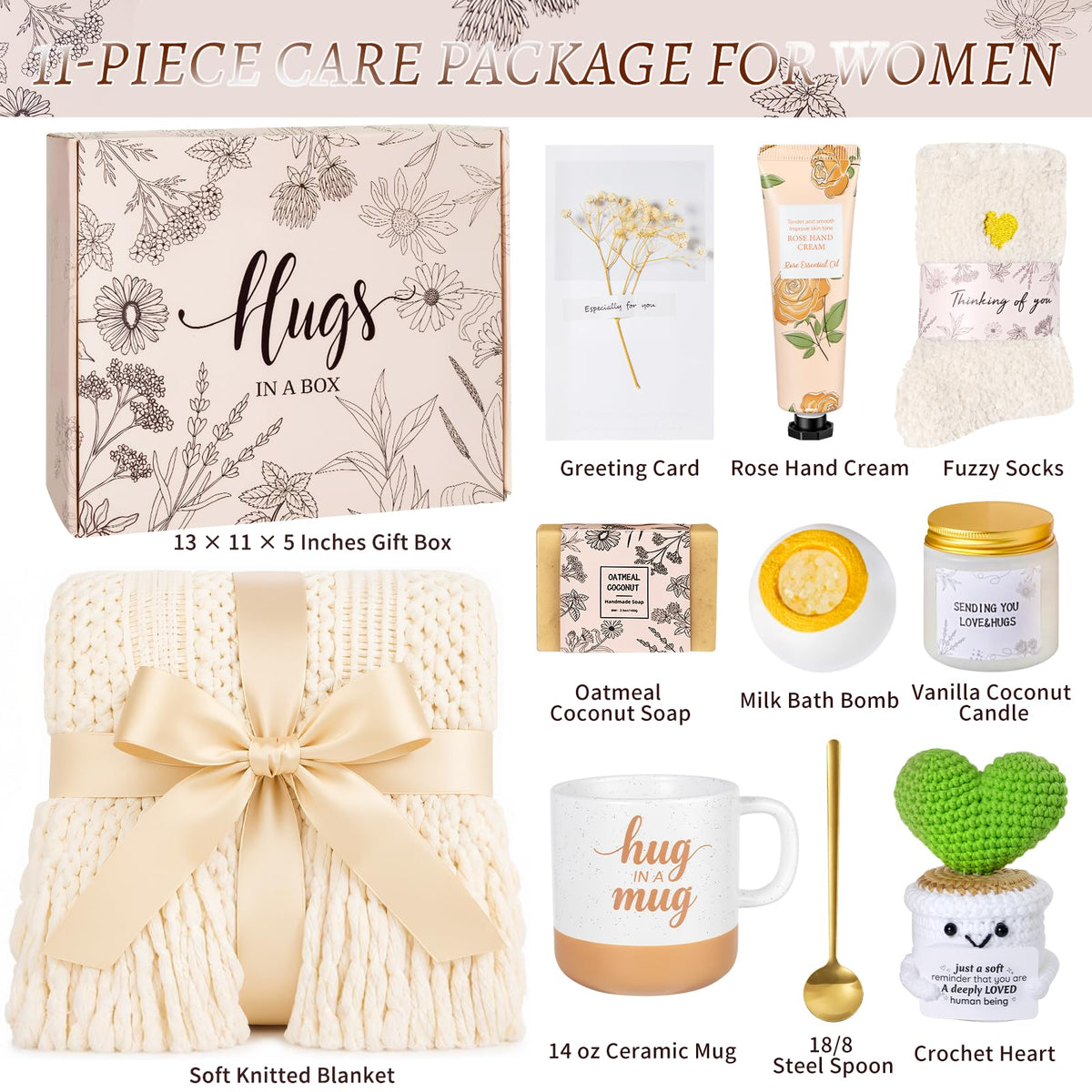 Get Well Soon Gift Baskets for Women A4783