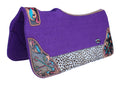 Black Western Wool Felt Saddle Pad G66729