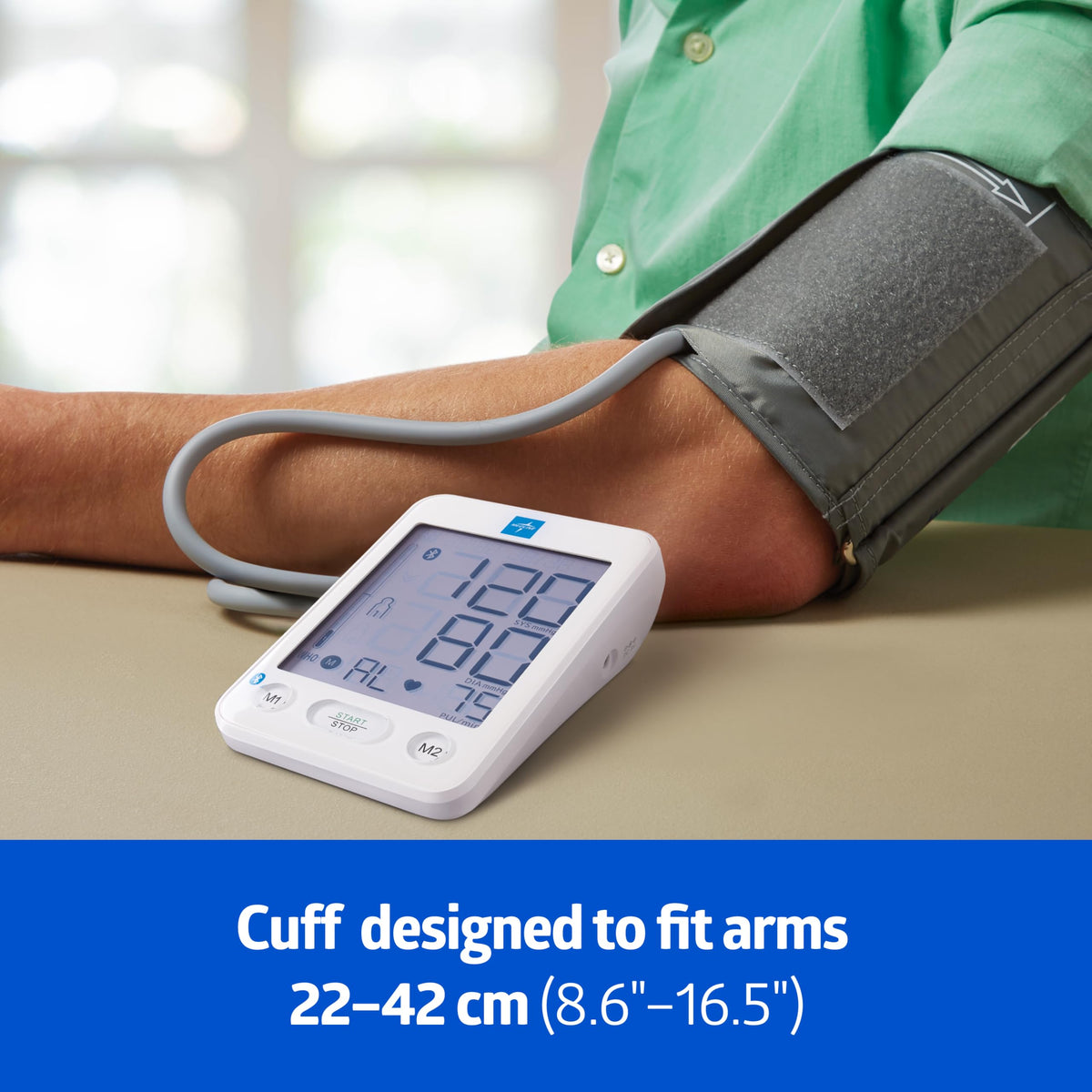 Bluetooth Blood Pressure Monitor with Upper Arm Cuff I177244