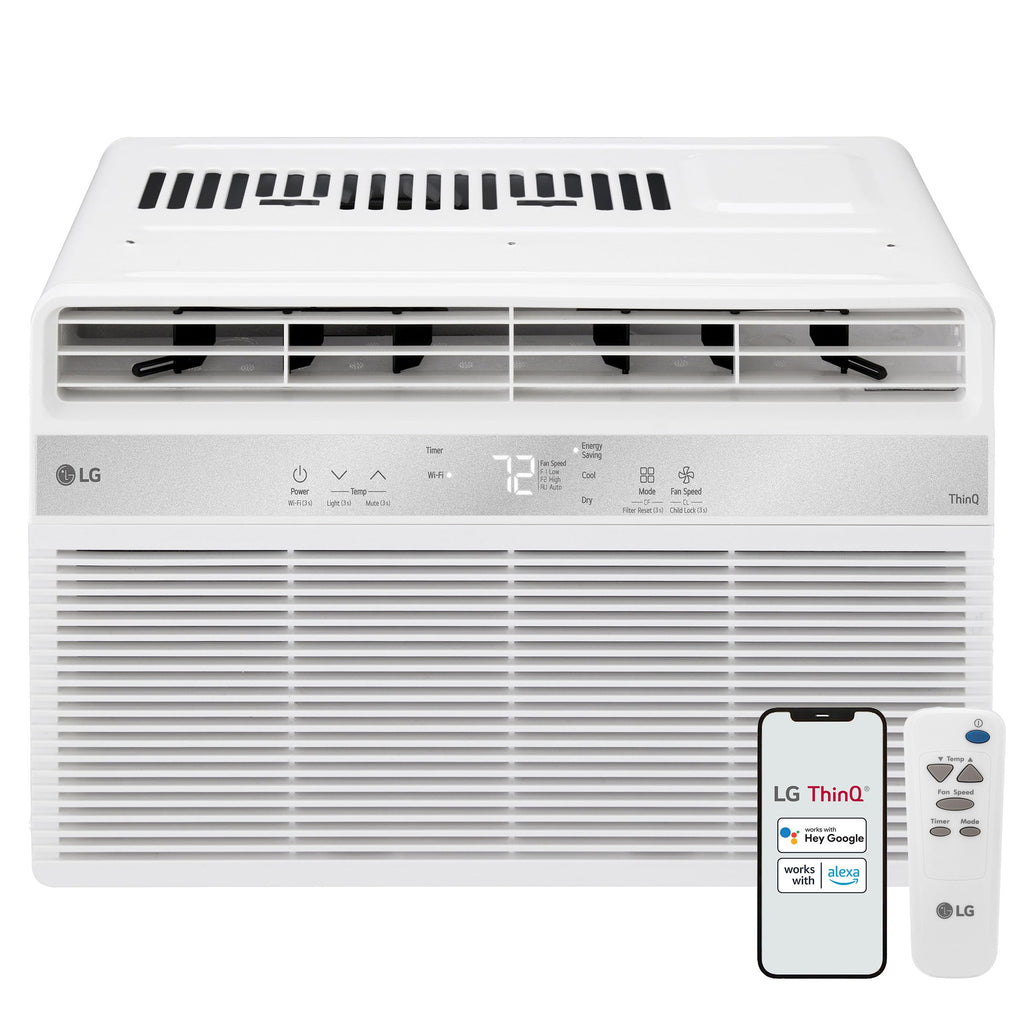 8000 BTU White Window Air Conditioner P329631