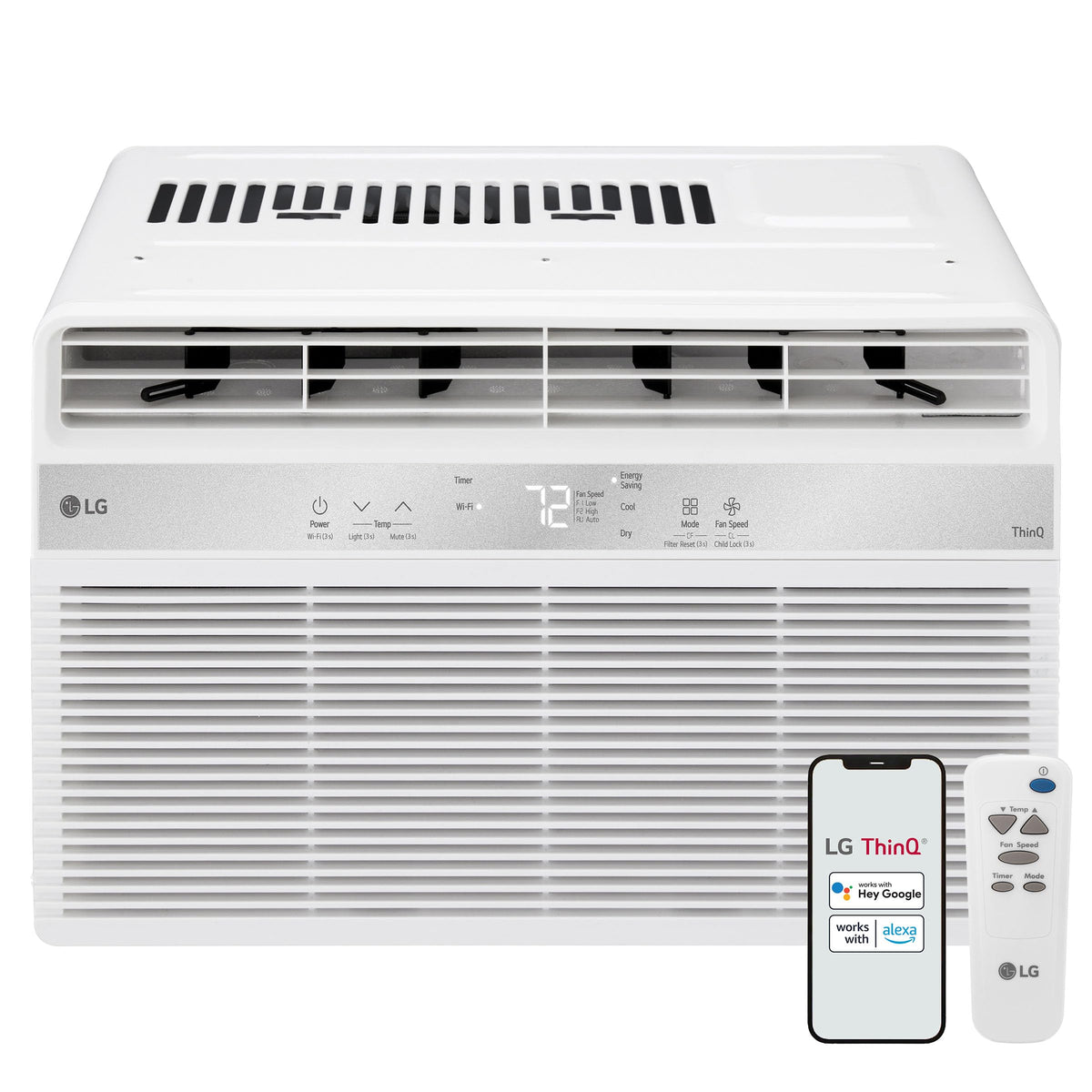 8000 BTU White Window Air Conditioner P329631