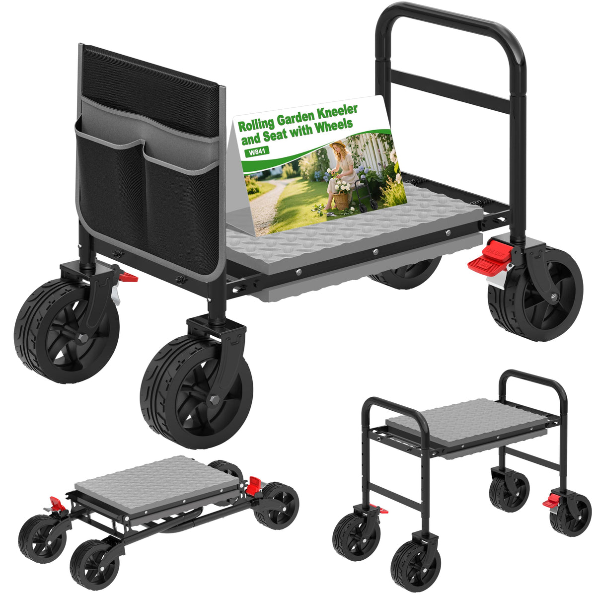 Rolling Garden Kneeler and Seat L964