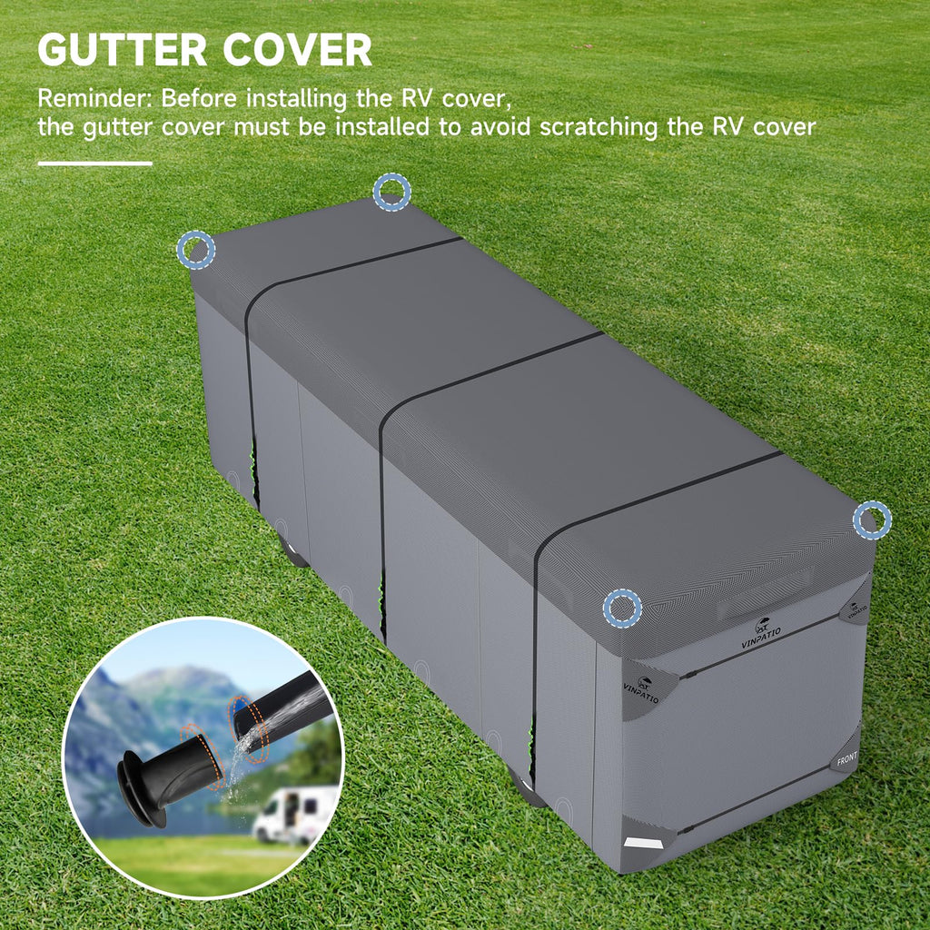 7 Layers Class A RV Cover with Straps O7332
