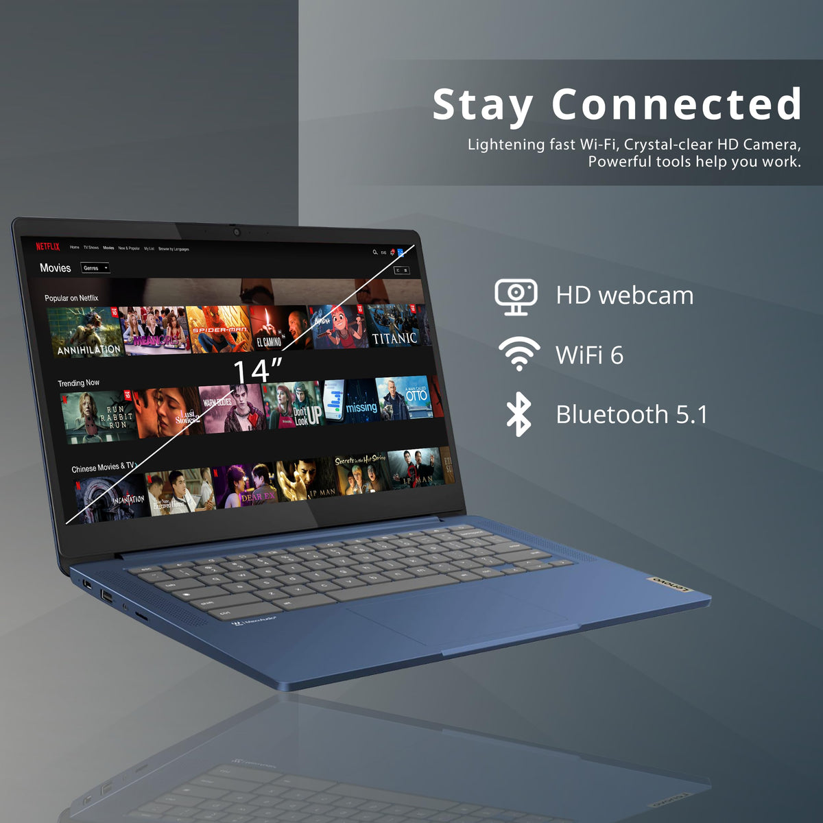 14″ FHD Touchscreen Chromebook V451637