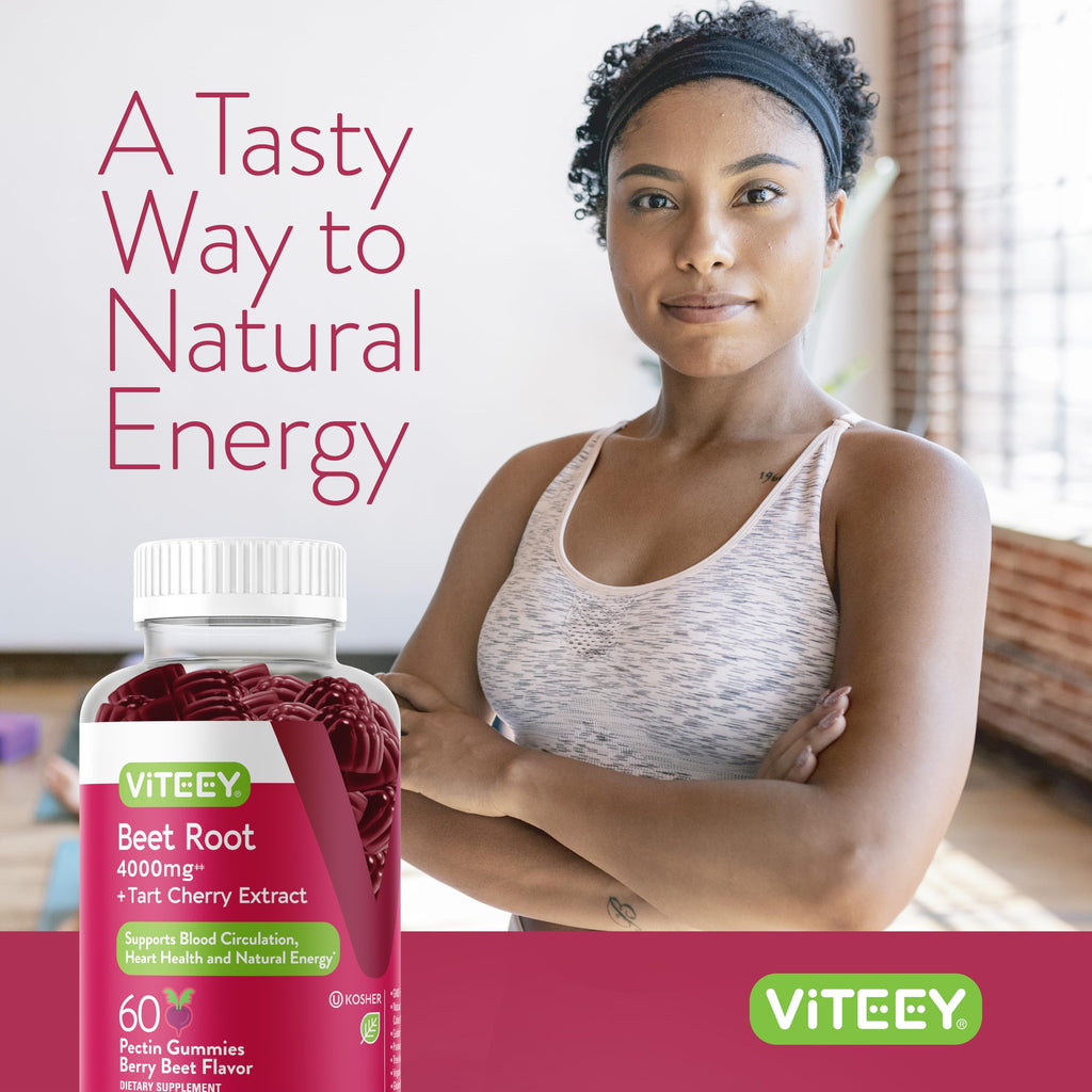 Beet Root Gummies 4000mg & Tart Cherry C6928
