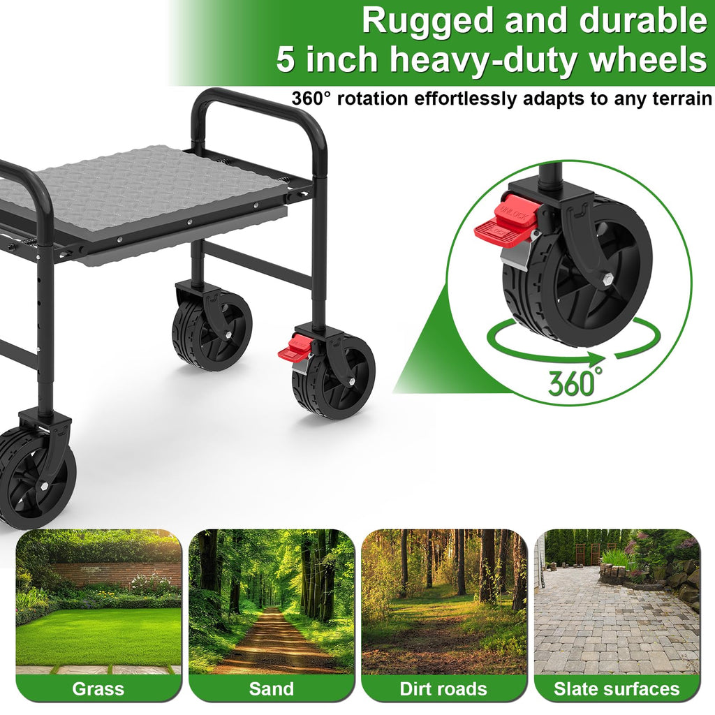 Rolling Garden Kneeler and Seat L964